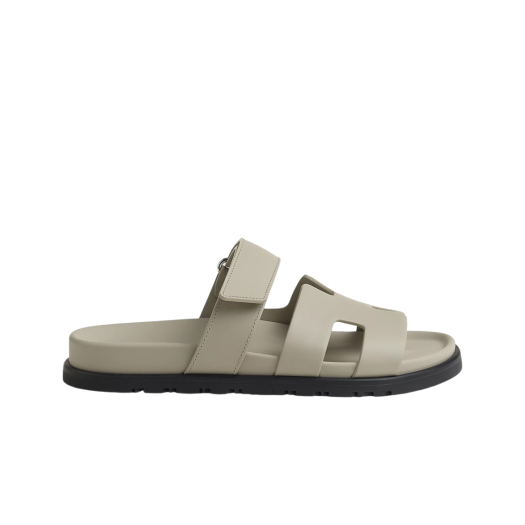 (W) Hermes Chypre Sandal Calfskin & Beige Esquisse