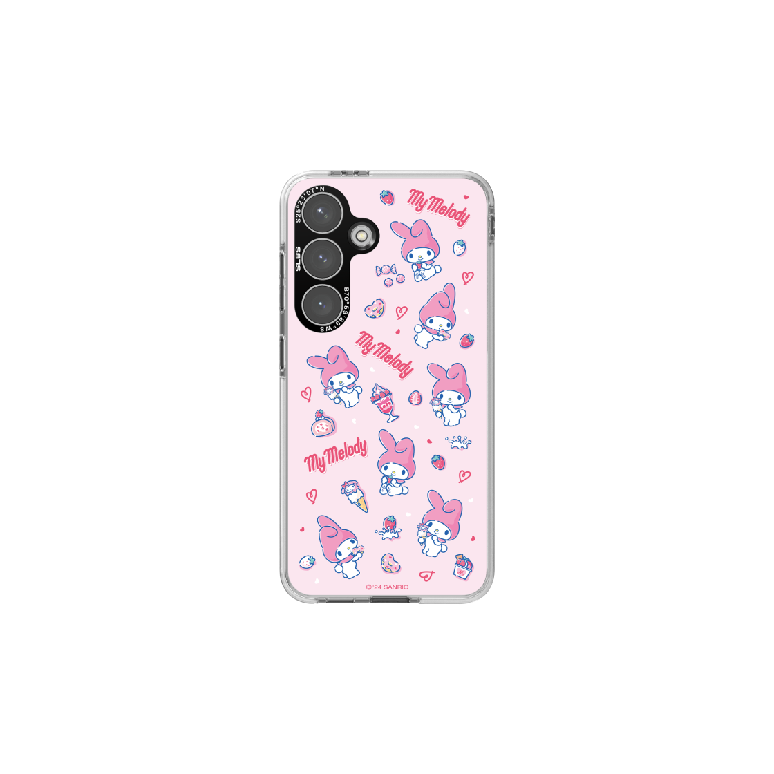 에스엘비에스 마이멜로디 임프레션 케이스 갤럭시 S24 시리즈(SLBS My Melody Impression Case For Galaxy S24)