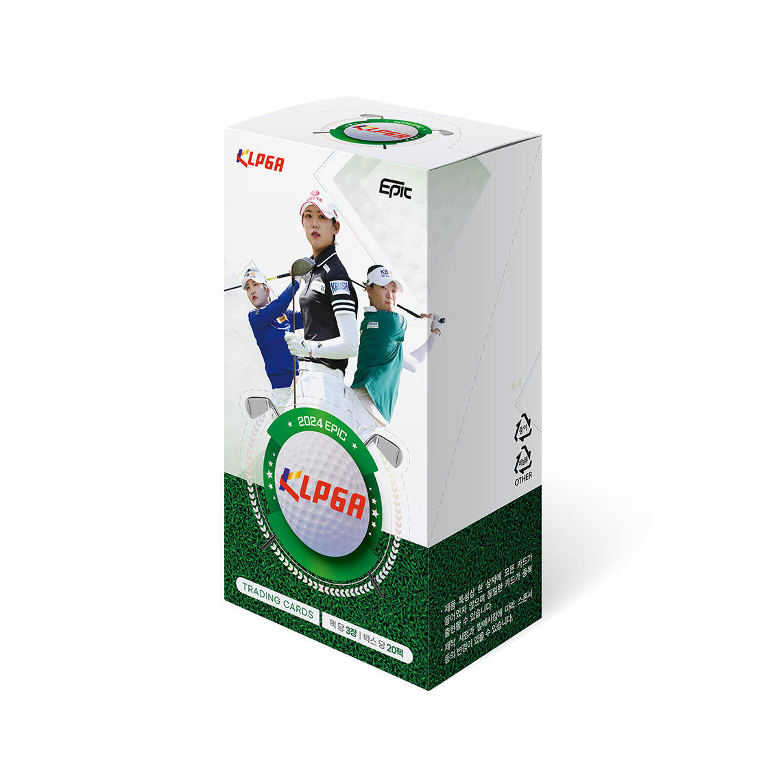 2024 에픽 KLPGA 트레이딩 카드 리테일 박스(2024 EPIC KLPGA TRADING CARD RETAIL BOX)
