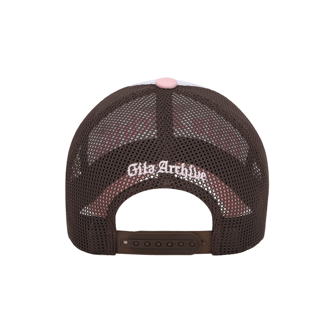 【GILA ARCHIVE】25ss ANIMAL STAR MESH CAP 길라 아카이브 레오파드 스타 윙 메쉬 캡 핑크 | GILAARCHIVE
