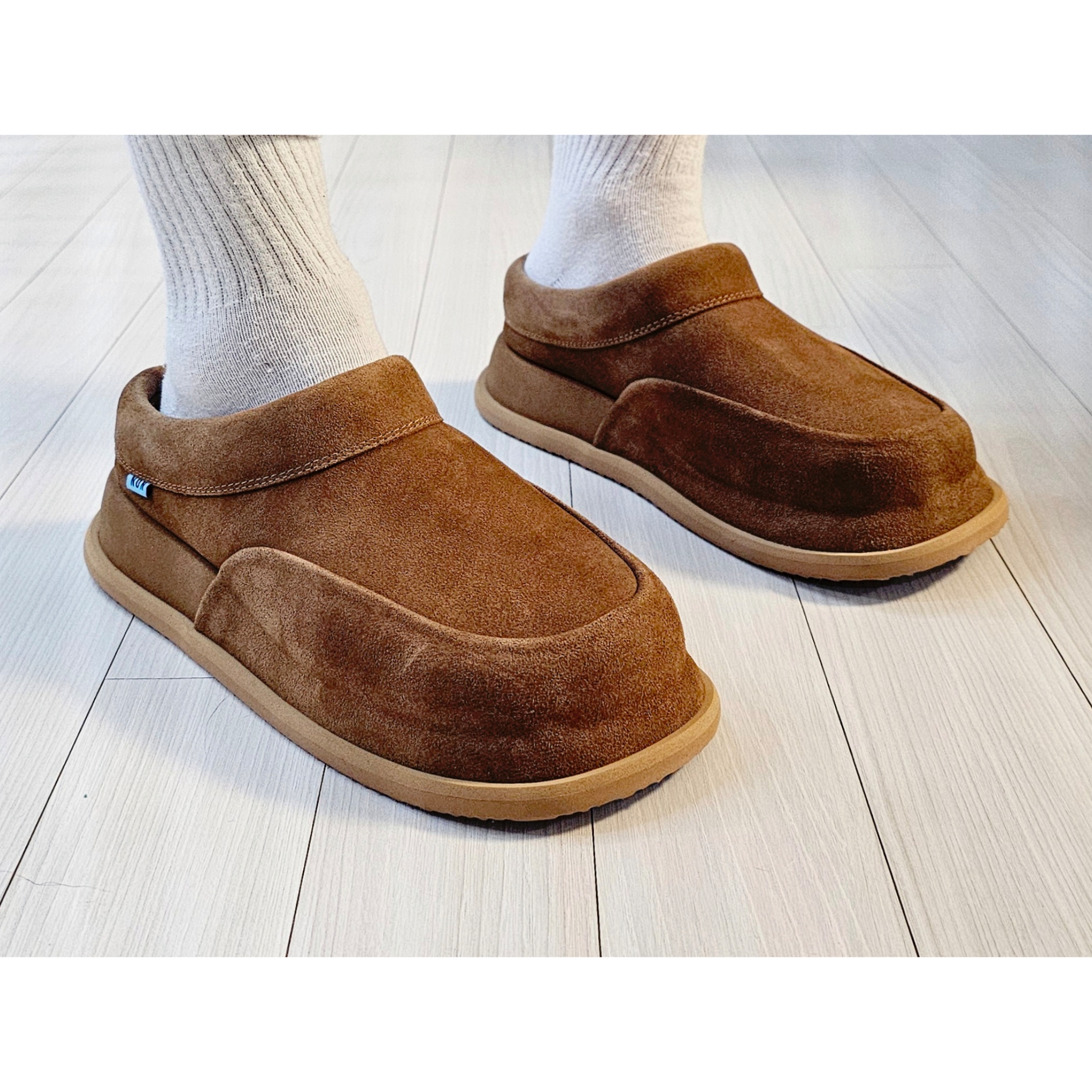 Nonparking X kinchi N Road Low Brown 착용 스타일 - 2