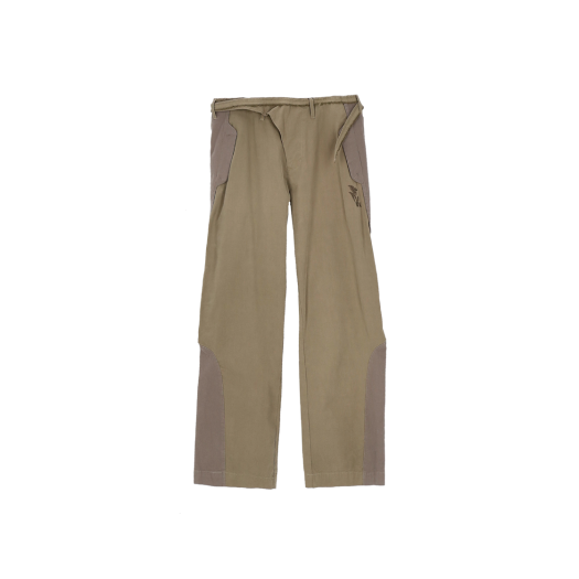 CK25SSPT02OV Cost Per Kilo Belted Chino Pants Olive
