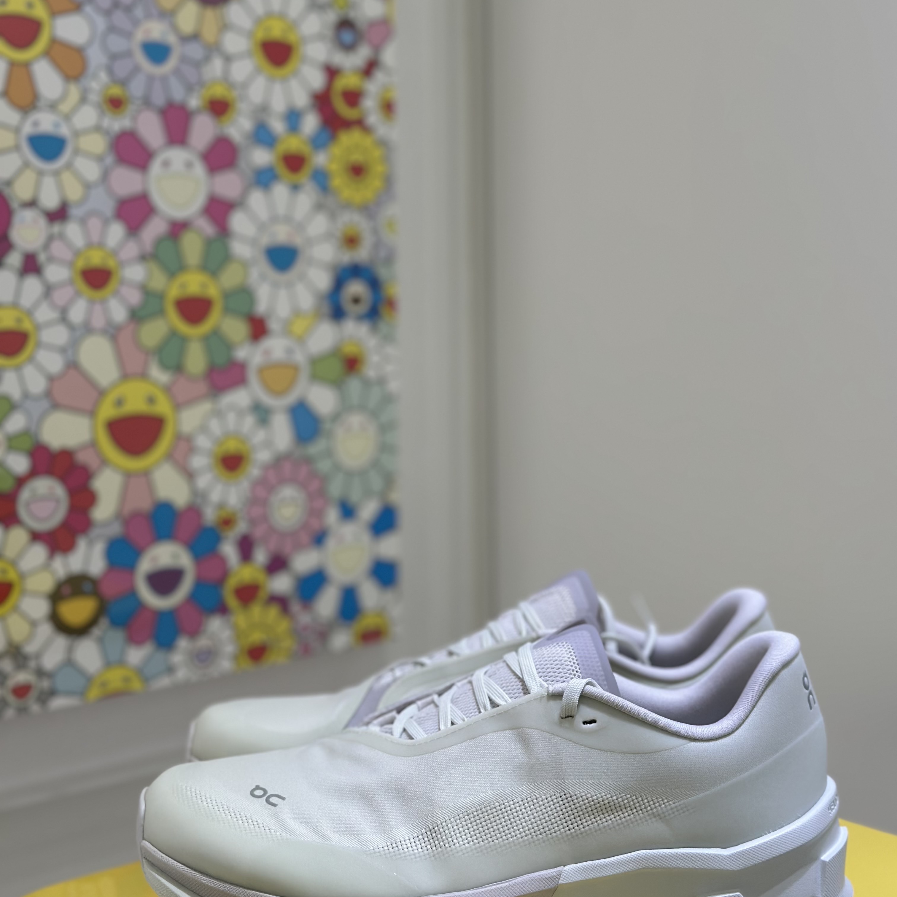 On Running x Post Archive Faction (Paf) Cloudmonster 2 Vapor Frost 착용 스타일