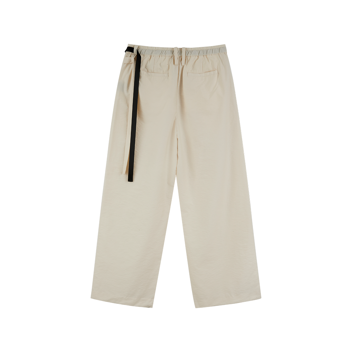 하이투 투 스트랩 와이드팬츠 아이보리(HYII Two Straps Wide Pants Ivory) - 2