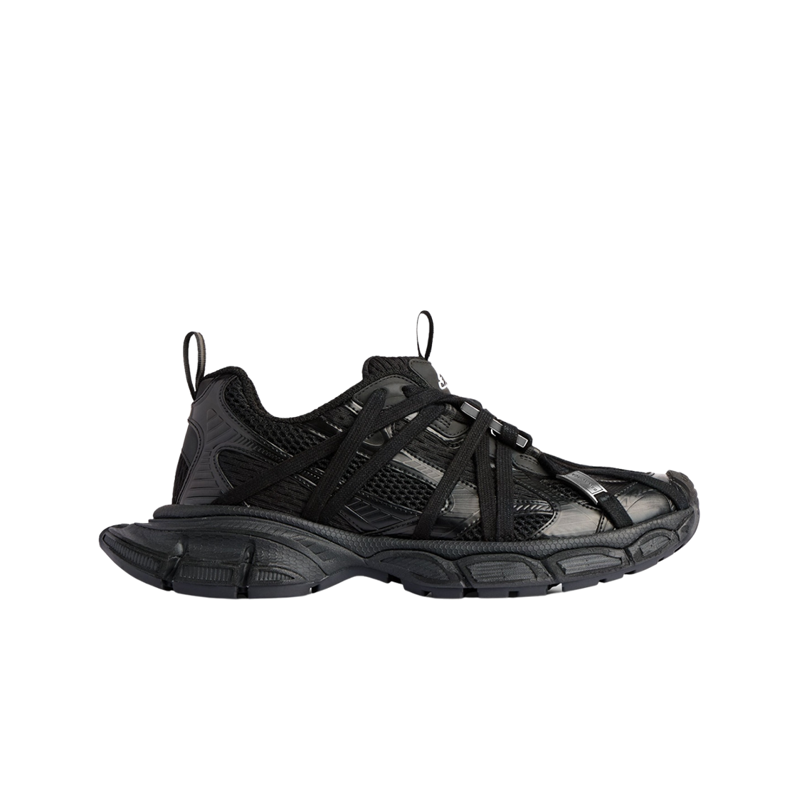 발렌시아가 3XL 익스트림 레이스 B 스니커즈 블랙(Balenciaga 3XL Extreme Lace B Sneakers Black) - 1