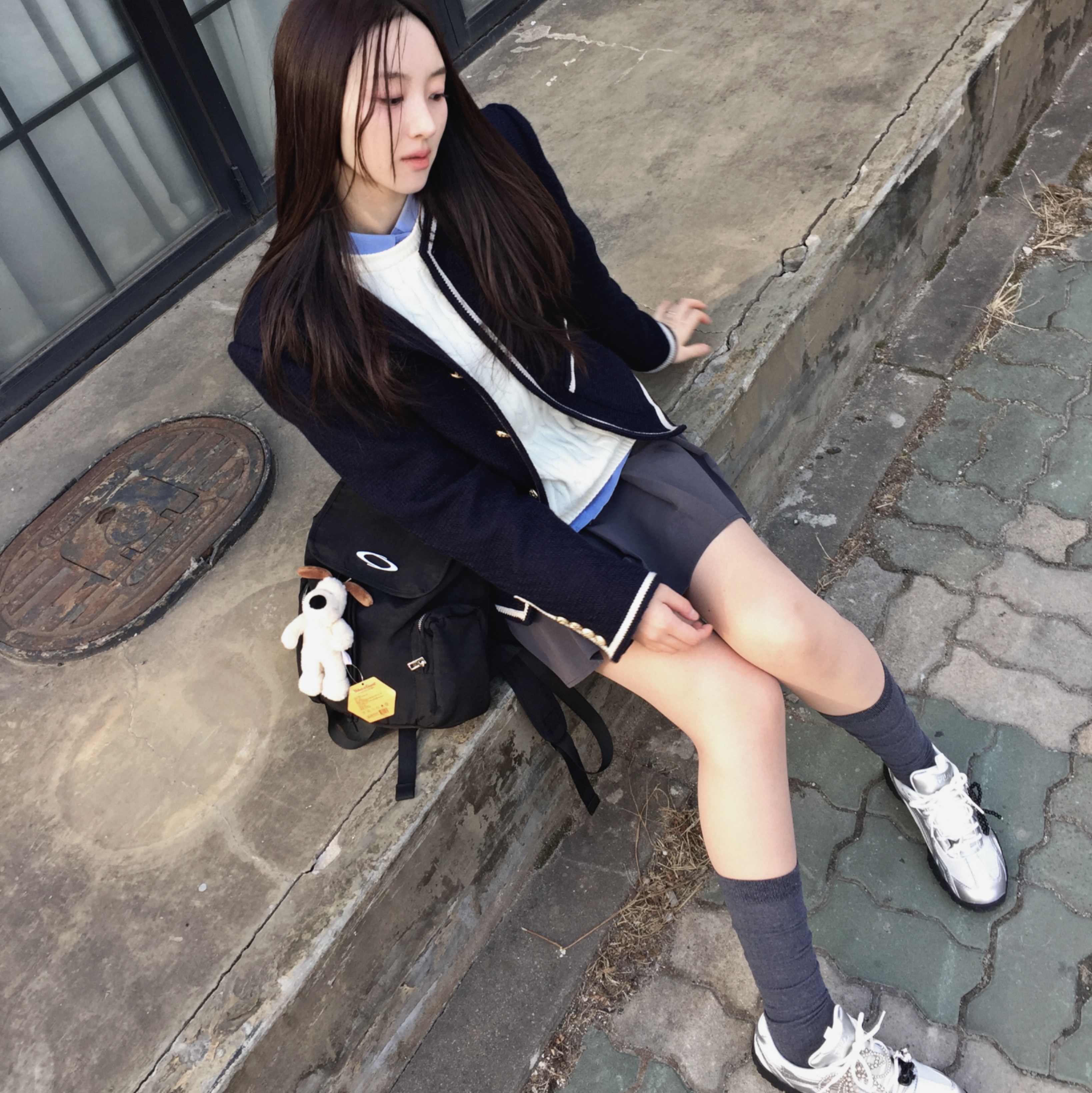 [5% 적립] 휠라 에샤페 실버문 착용 스타일 - 2