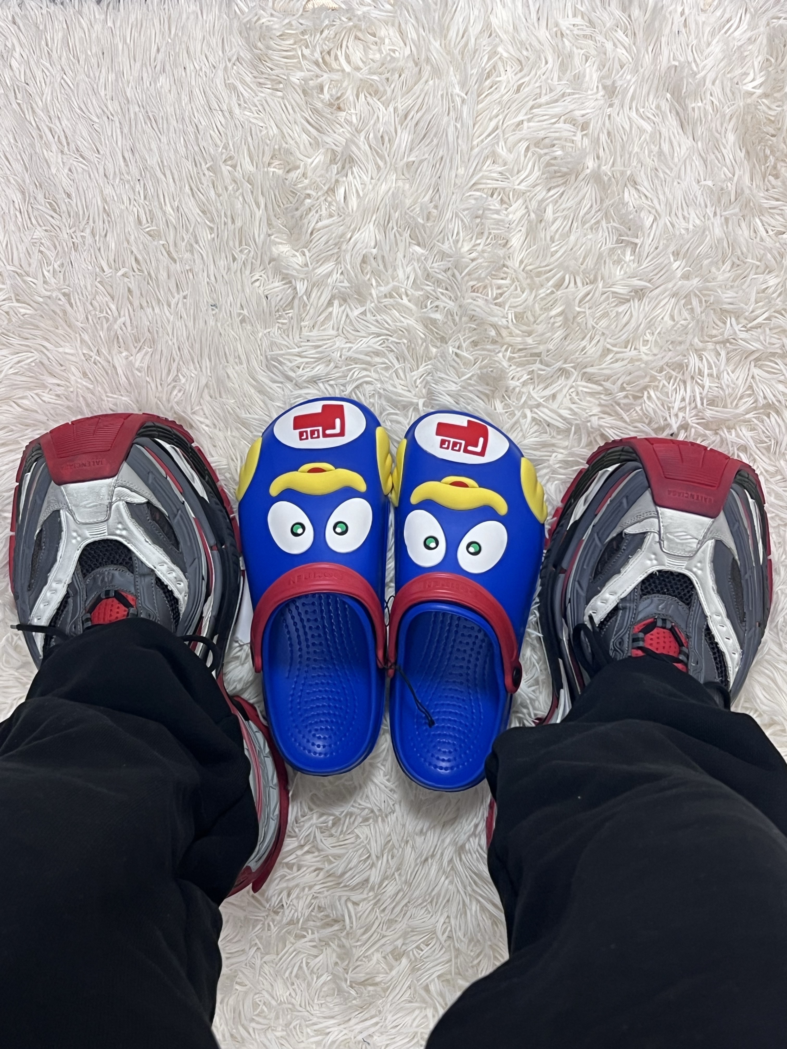 Human Made Heart Pattern Socks Red, (W) Converse Chuck 70 De Luxe Heel Obsidian White 착용 스타일 - 4