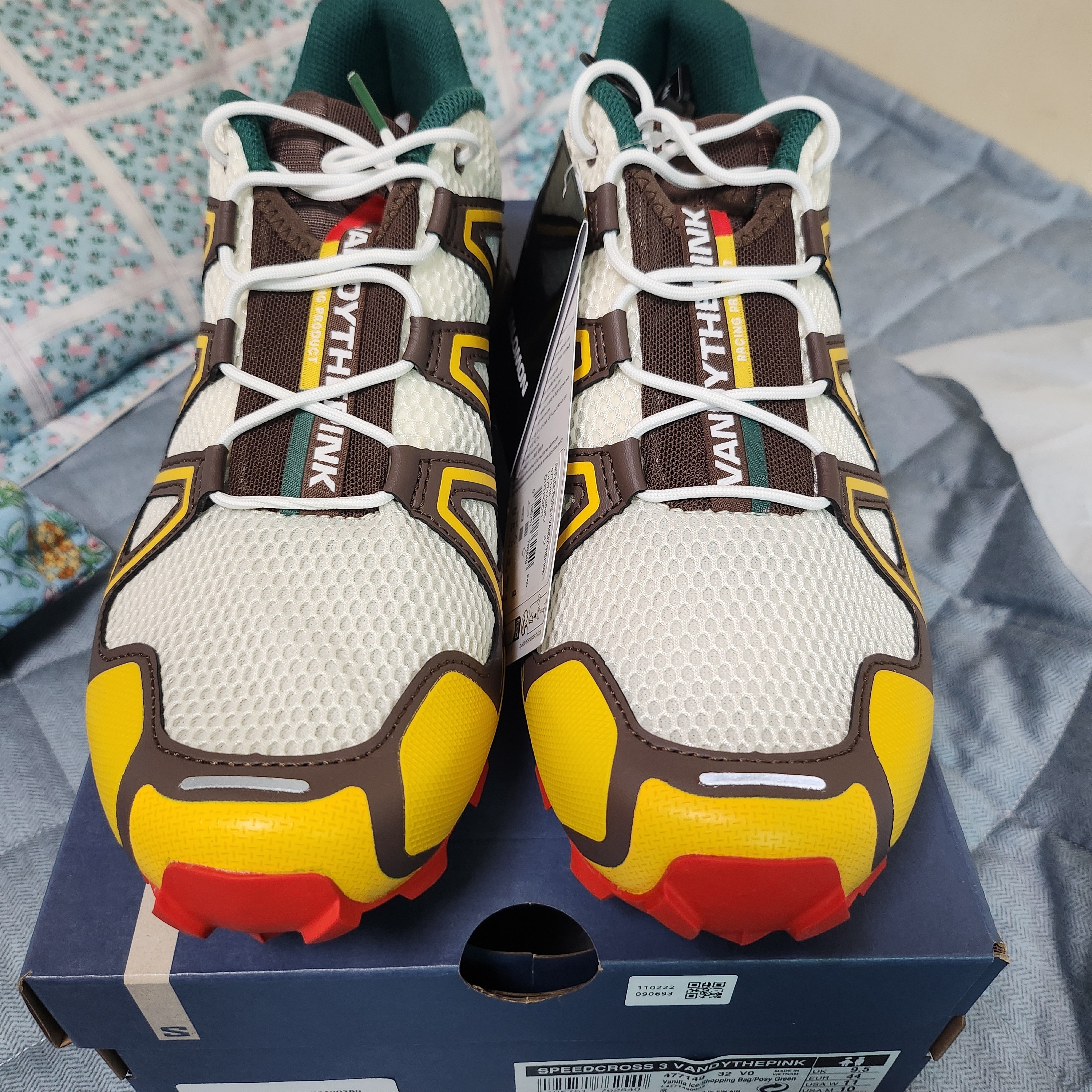 Salomon x Vandy The Pink Speedcross 3 Burger 착용 스타일 - 2