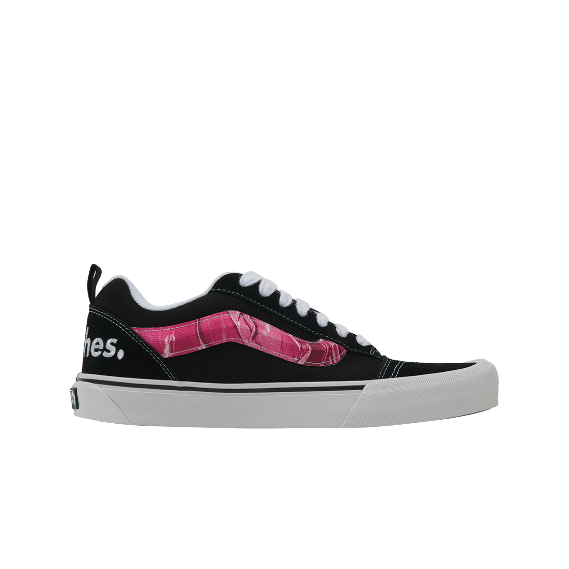 반스 x 피치스 뉴스쿨 블랙 핑크(Vans x Peaches. Knu-Skool Black Pink)