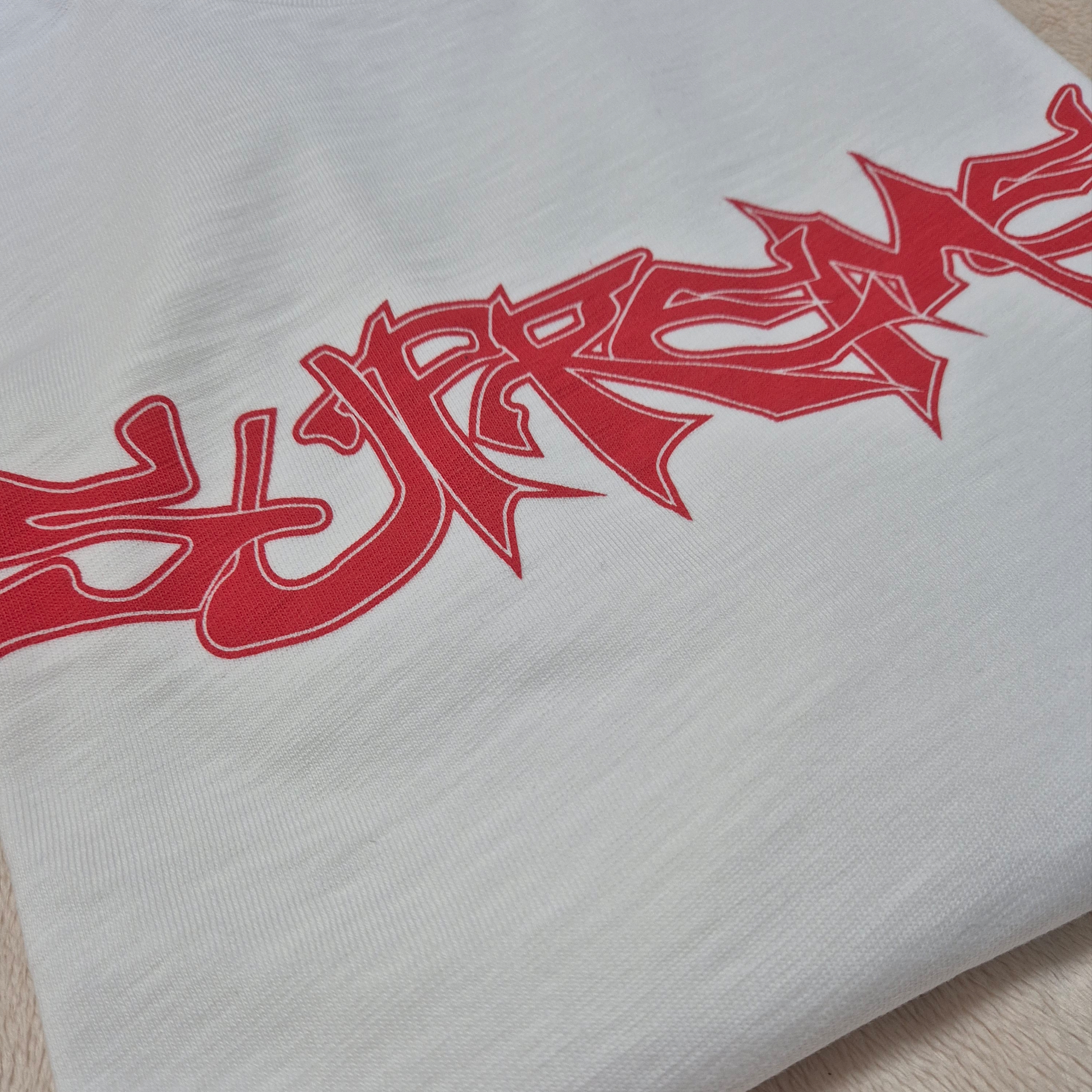 Supreme Mental S/S Top White - 25SS 착용 스타일 - 1