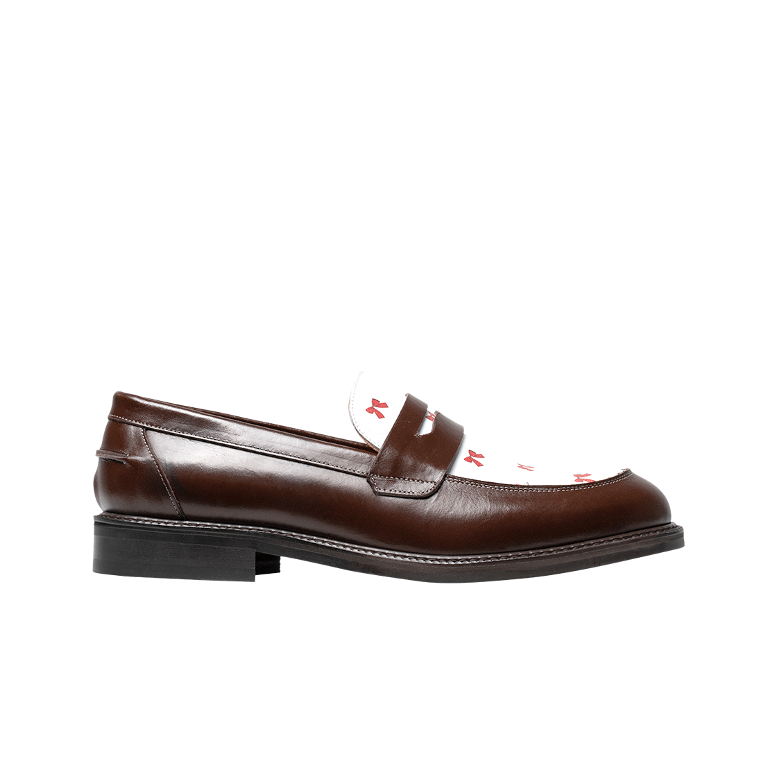 [KREAM 단독] 페니플레이트 남성 리본 브라운 로퍼 로우([KREAM 단독] PENNY PLATE Men Loafer Ribbon Brown Low)