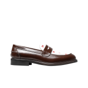 [KREAM 단독] PENNY PLATE Men Loafer Ribbon Brown Low
