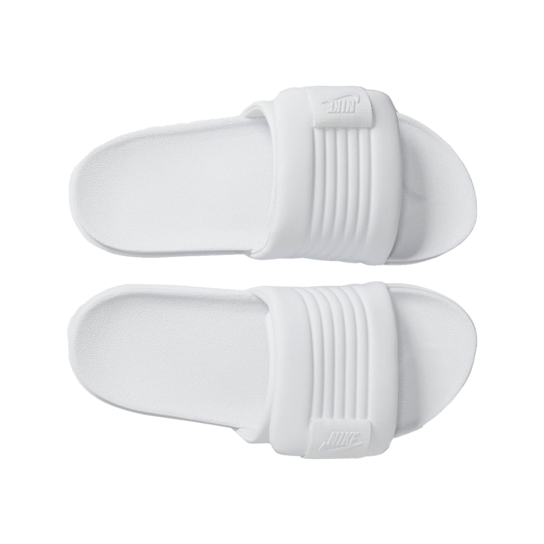 (W) 나이키 오프코트 어드저스트 슬라이드 화이트 팬텀((W) Nike Offcourt Adjust Slide White Phantom) - 2