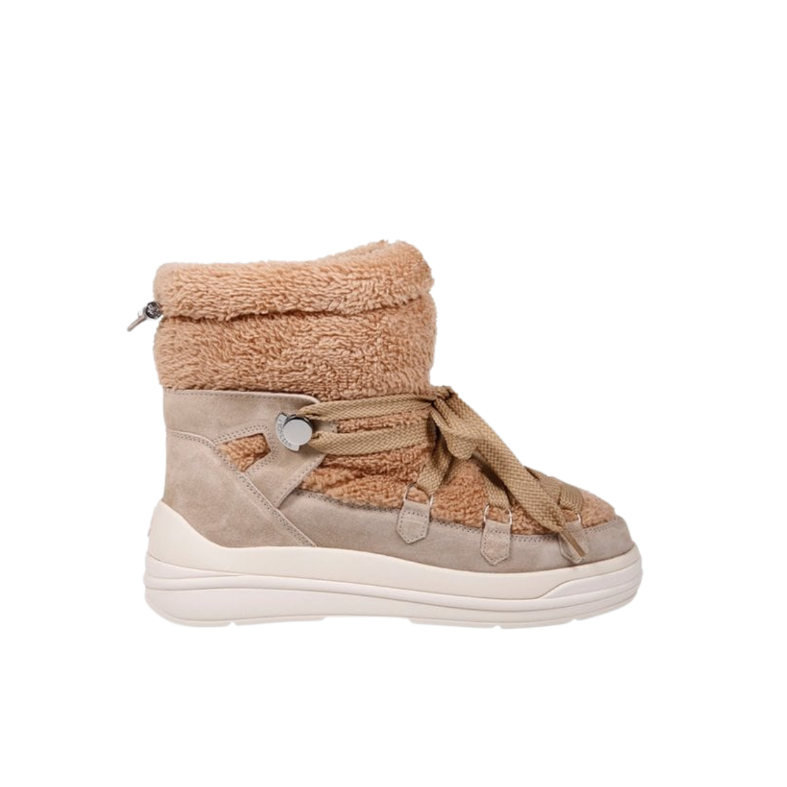 K1-09B-4H00010-M6451-20U (W) Moncler Insolux Snow Boots Camel Beige - 25SS