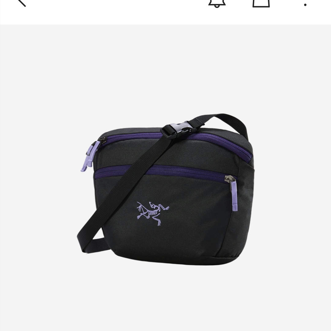 Arc'teryx Mantis 2 Waistpack Black Soulsonic 착용 스타일