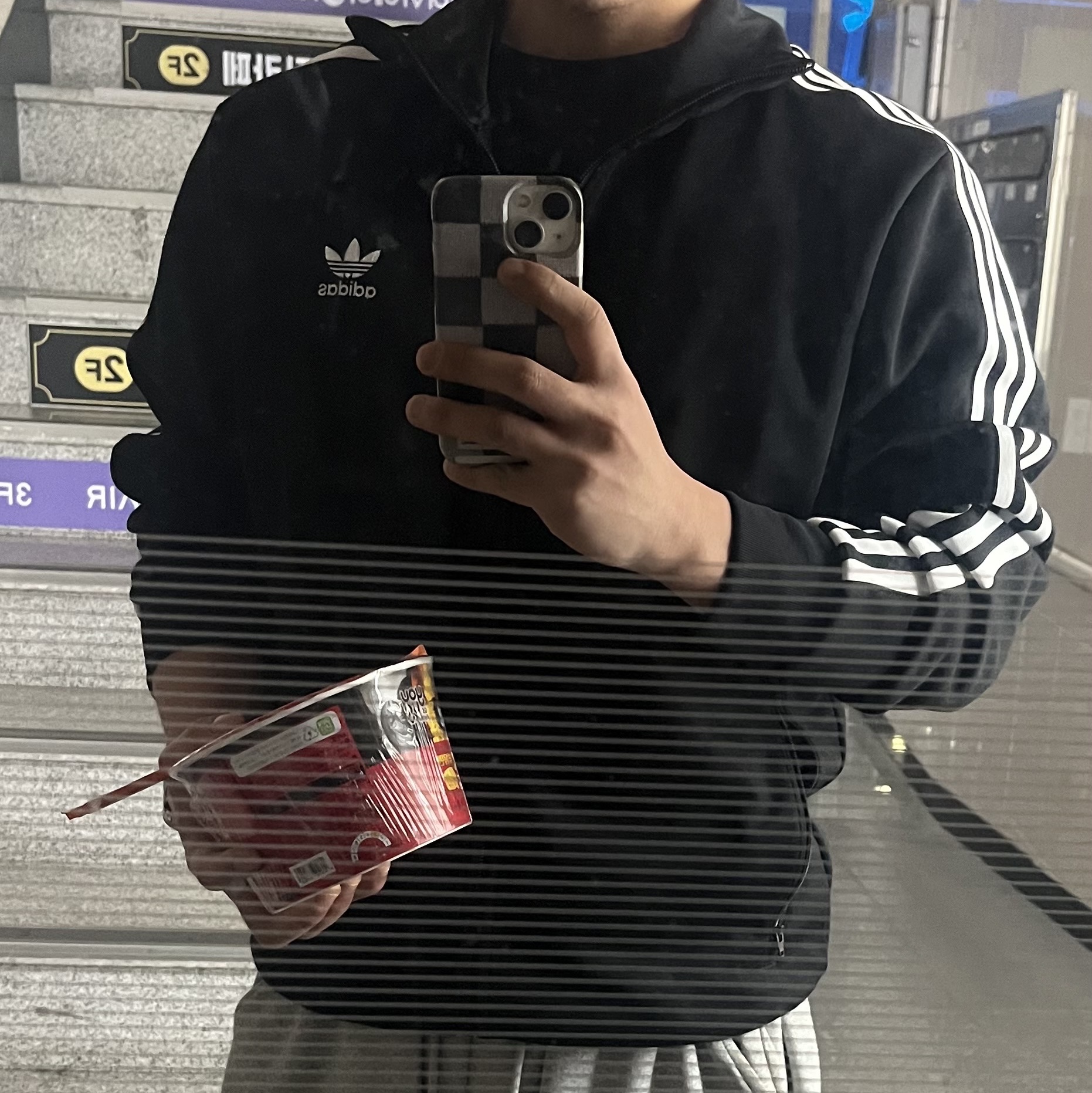 Adidas Adicolor Classic Beckenbauer Track Top Black - KR Sizing 착용 스타일 - 2