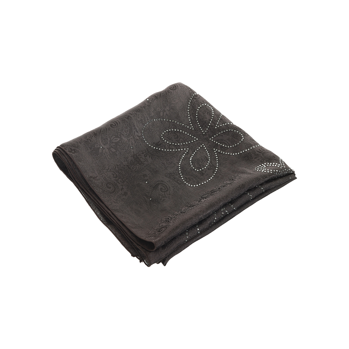 ●SURGERY● 25SS surgery paisley ice clover scarf 써저리 페이즐리 아이스 클로버 스카프 차콜 | Surgery | KREAM