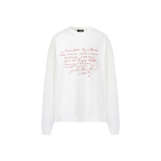 ★DNSR★ Lettering long sleeve white DNSR Lettering Long S STYLE | KREAM