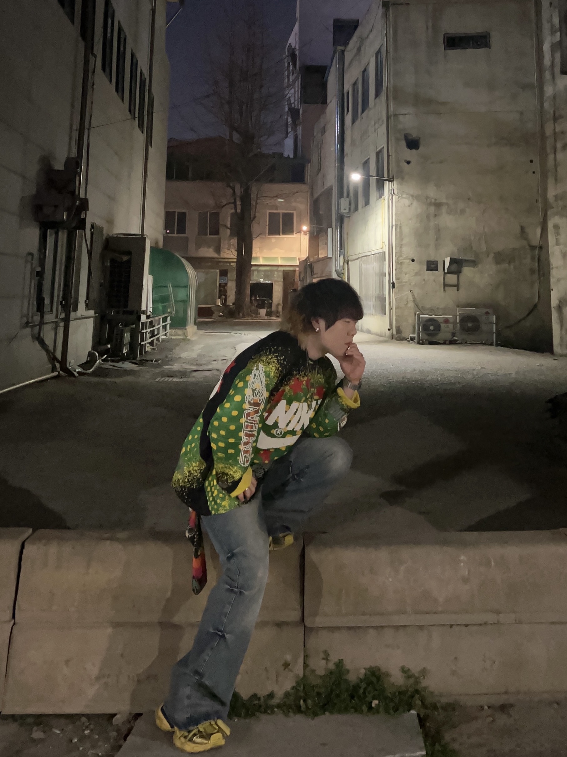 Nike x Cactus Plant Flea Market Air Cactus Goalie Jersey Green Black, Balenciaga 3XL Sneakers Yellow Black 착용 스타일