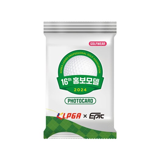 HBKLPGA04 2024 EPIC KLPGA PHOTO CARD (GOLFWEAR)