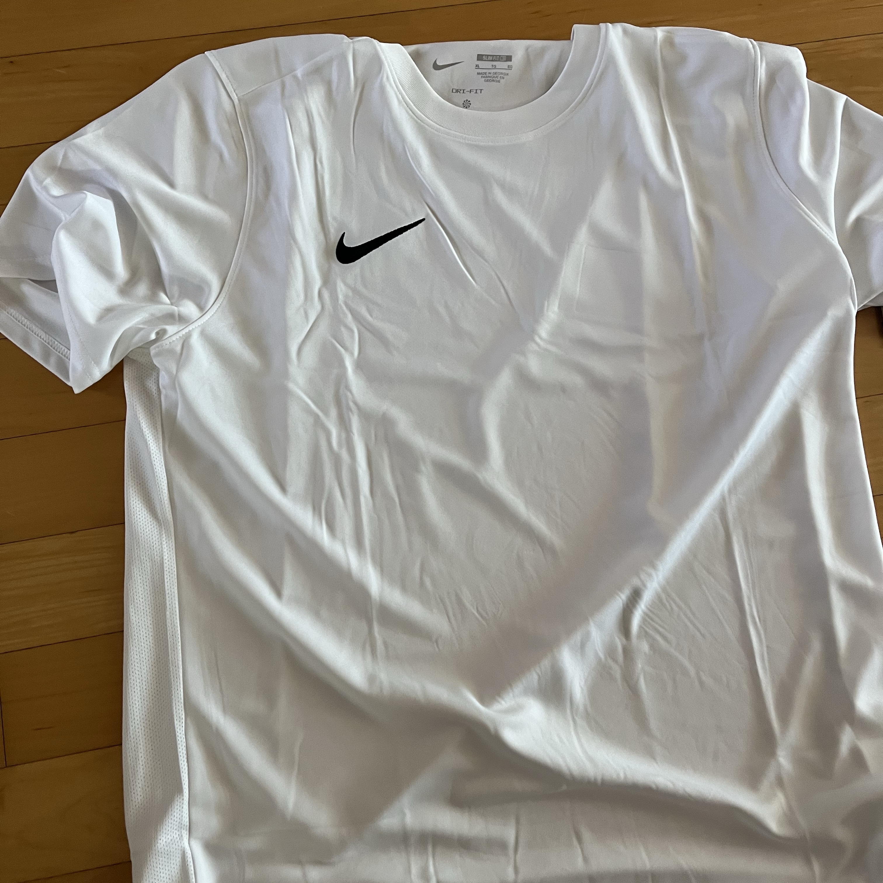 Nike Dri-Fit Park 7 T-Shirt White 착용 스타일