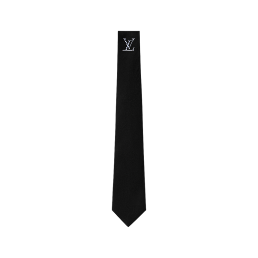 Louis Vuitton LV Pearls Tie Black