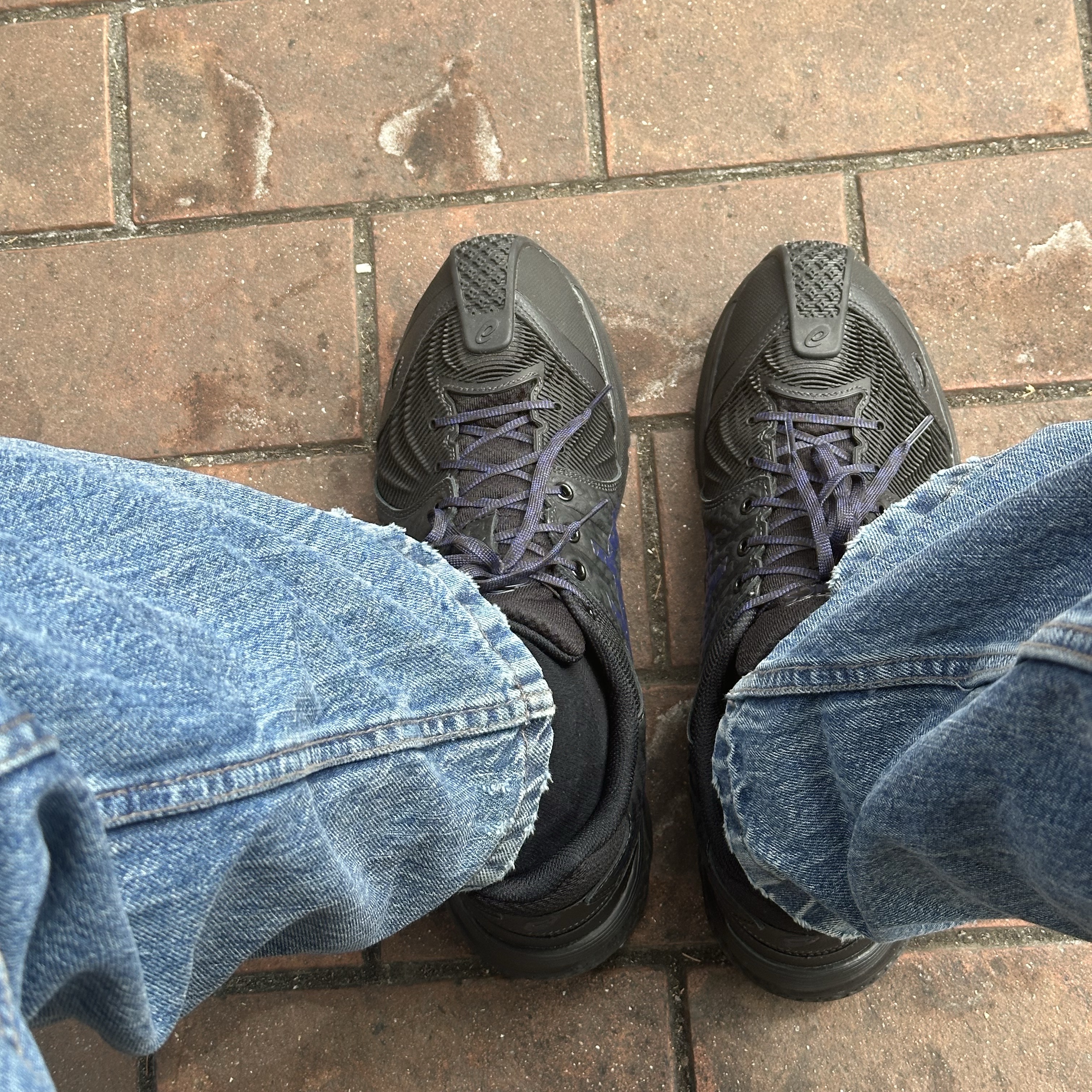 Asics x Kiko Kostadinov Gel-Kiril 3 Black Deep Blue 착용 스타일 - 1