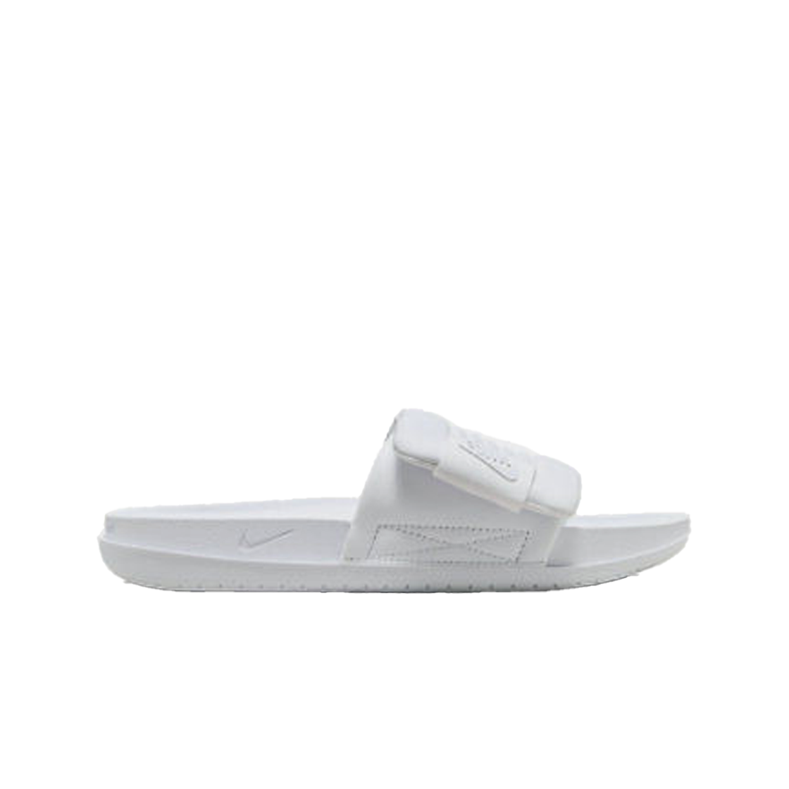 (W) 나이키 오프코트 어드저스트 슬라이드 화이트 팬텀((W) Nike Offcourt Adjust Slide White Phantom)