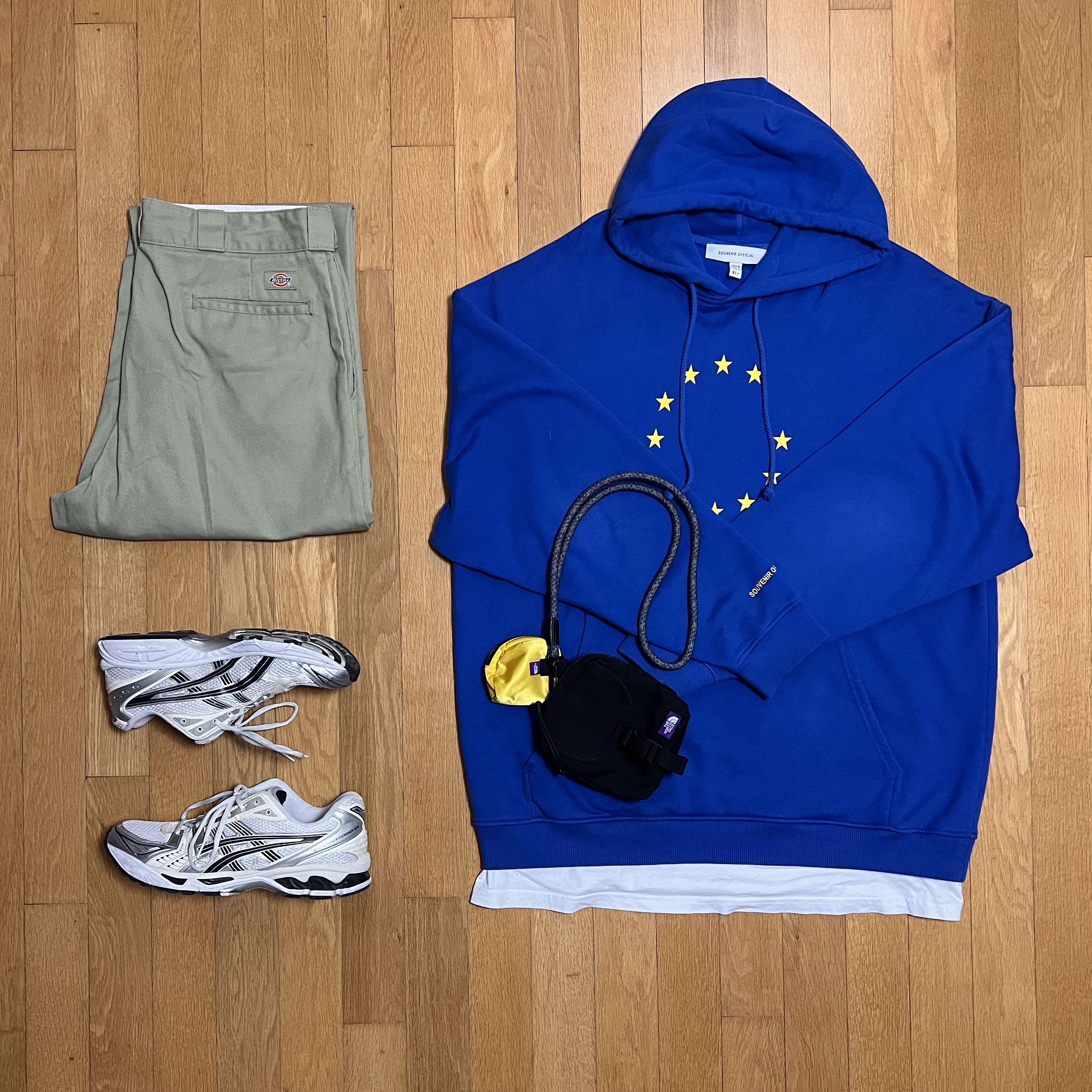 Souvenir Official Eunify Classic Hoodie Blue 2022, Dickies Original 874 Work Pant Khaki 착용 스타일