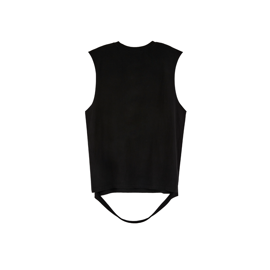 하이투 슬릿 햄 슬리브리스 블랙(HYII Slit Hem Sleeveless Black) - 2