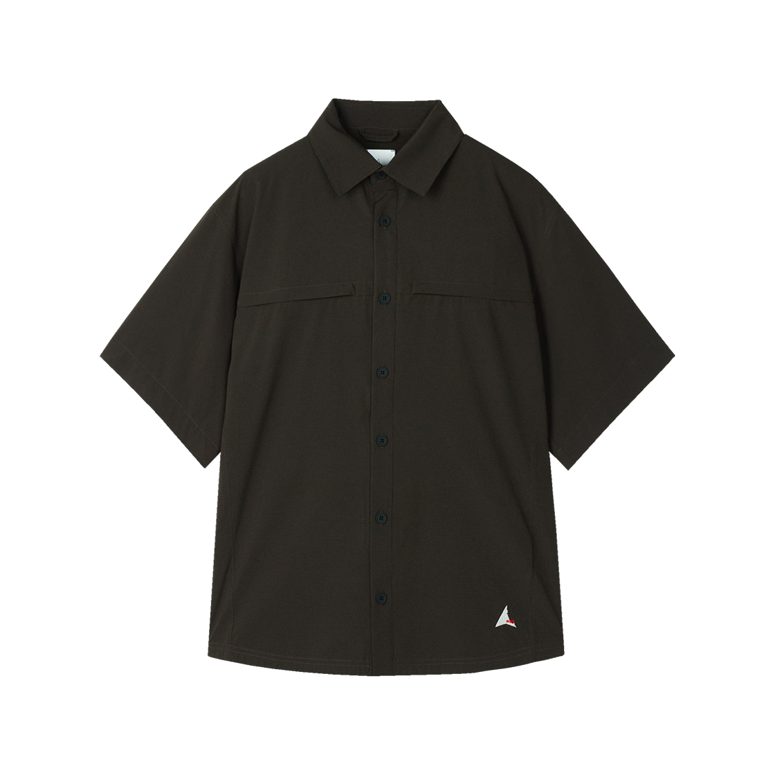 KM5BSHSRA02DB ROA Dot Air Shirt Dark Brown - 25SS