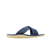 Island Slipper Slide Navy Suede