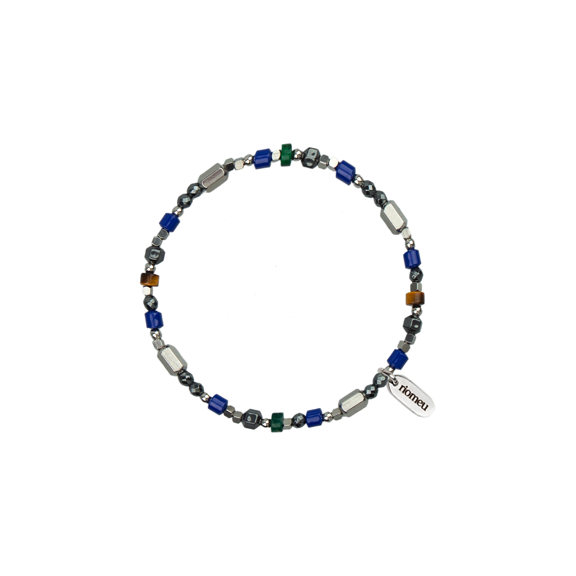 리오므 블루 산호석 팔찌(Riomeu Blue Corallite Bracelet)