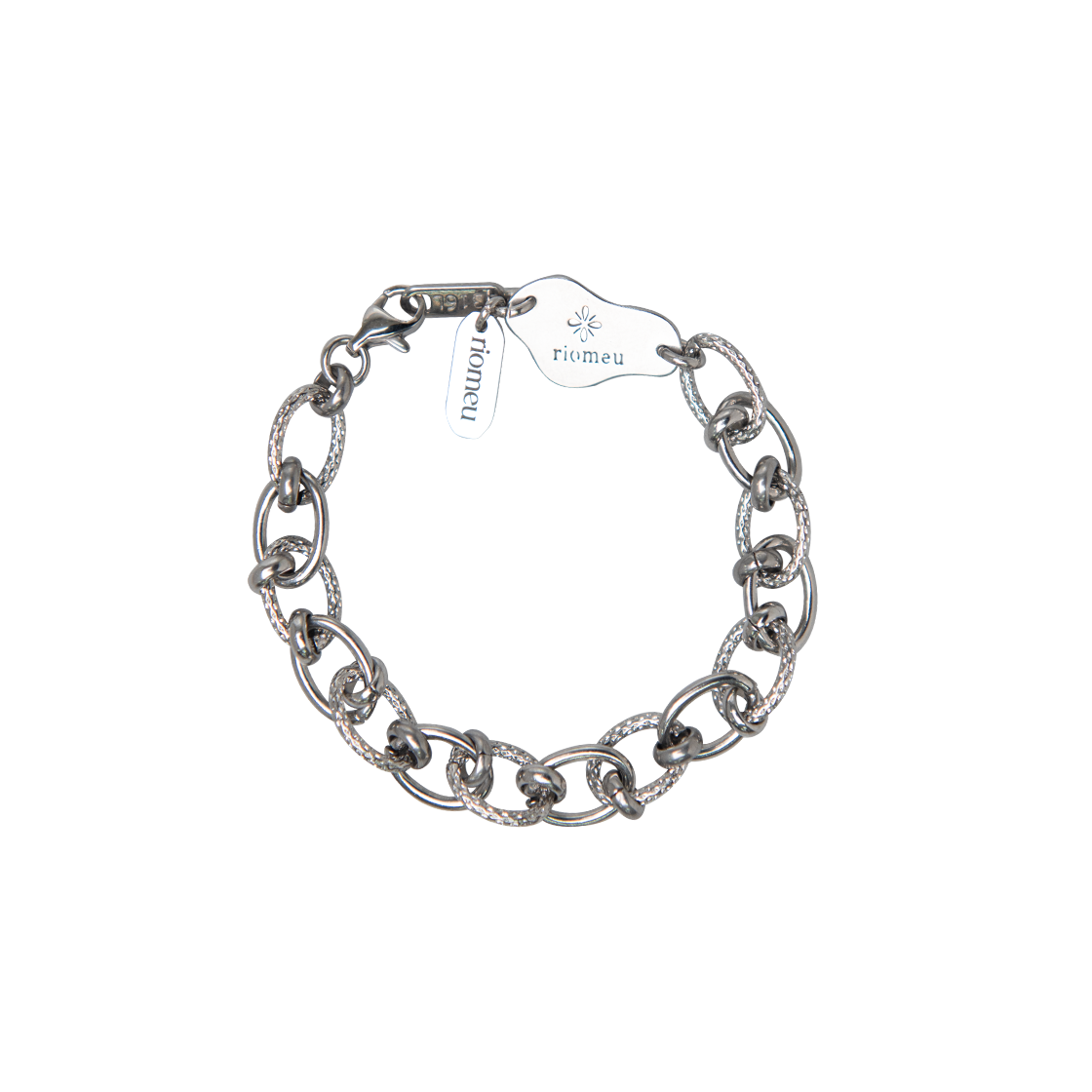 리오므 파인트리 오벌 체인 팔찌(Riomeu Finetree Ovarl Chain Bracelet)