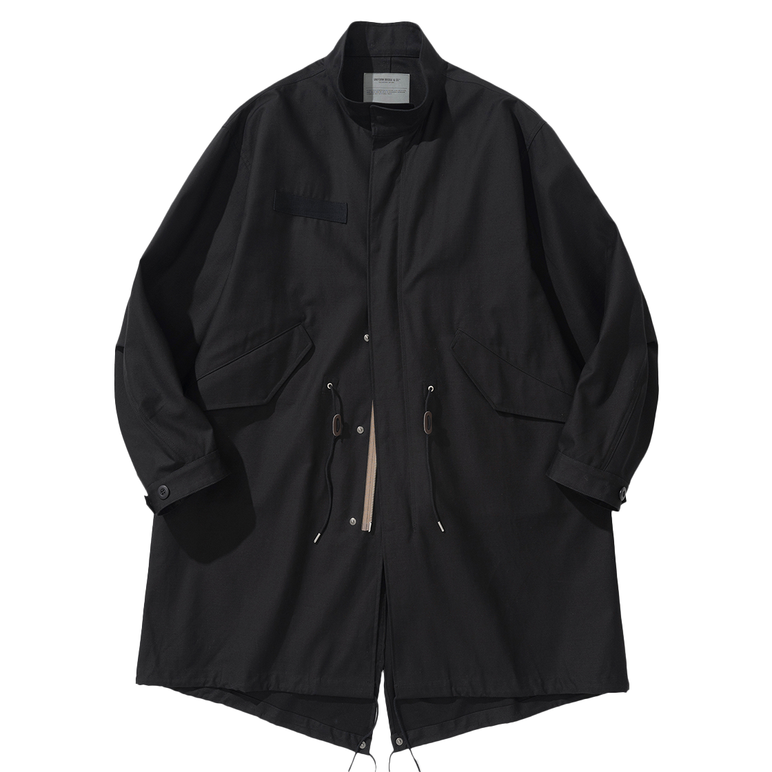 유니폼 브릿지 엠65 피쉬테일 파카 블랙