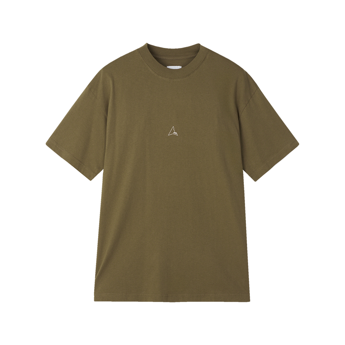 로아 로고 티셔츠 브라운 올리브 - 25SS(ROA Logo T-Shirt Brown Olive - 25SS)