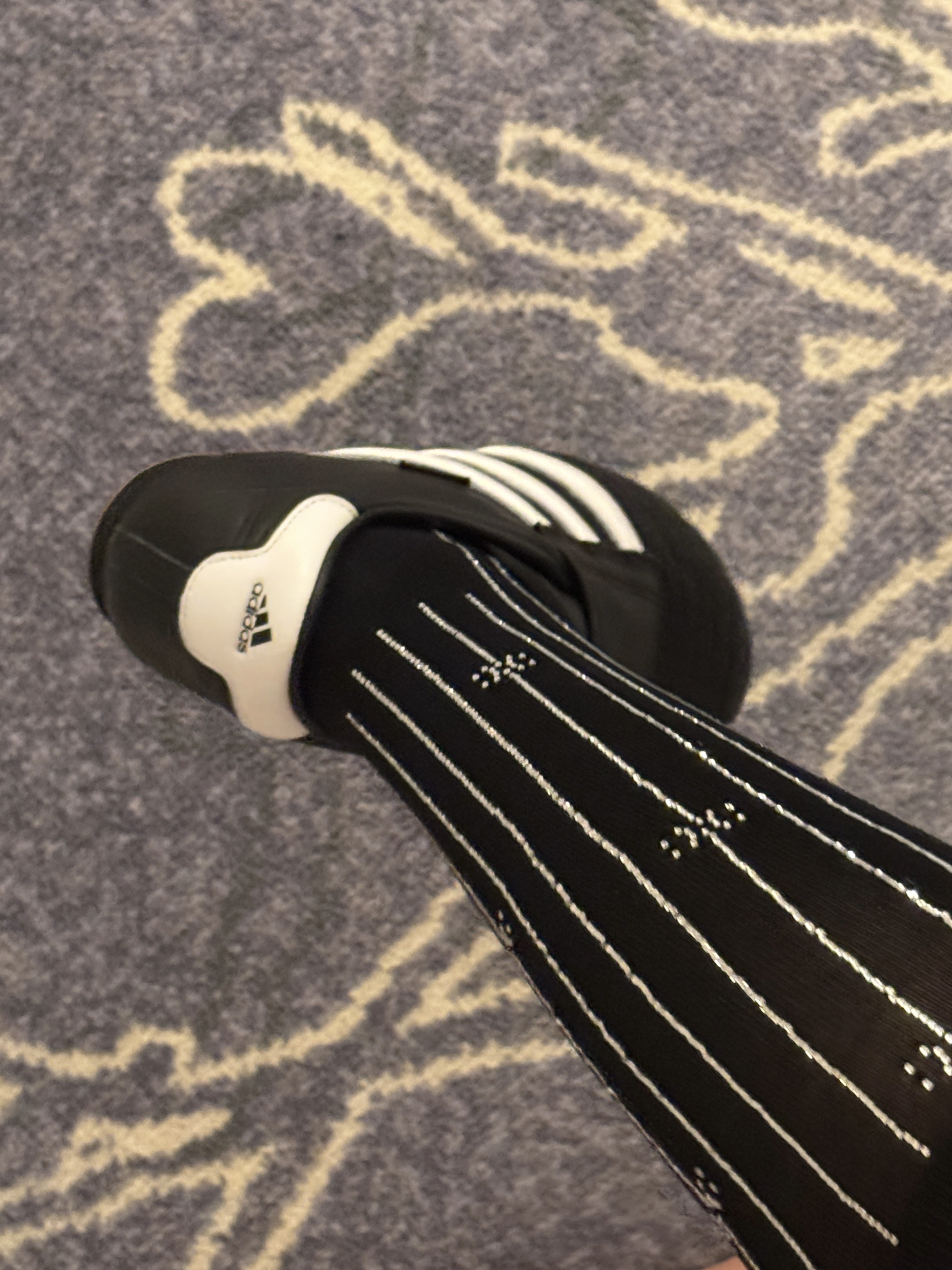 Adidas Beckenbauer Track Top Ambient Sky - KR Sizing, (W) Adidas Taekwondo Core Black Cloud White 착용 스타일 - 4