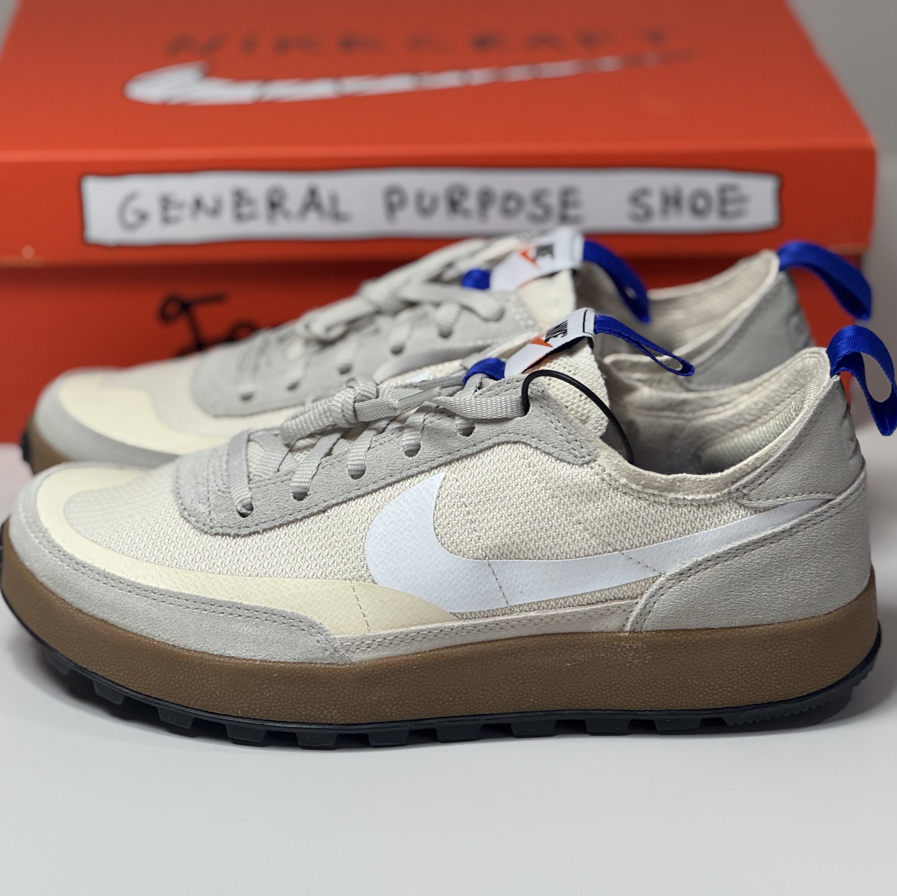 Nike x Tom Sachs General Purpose Shoe Light Cream 착용 스타일