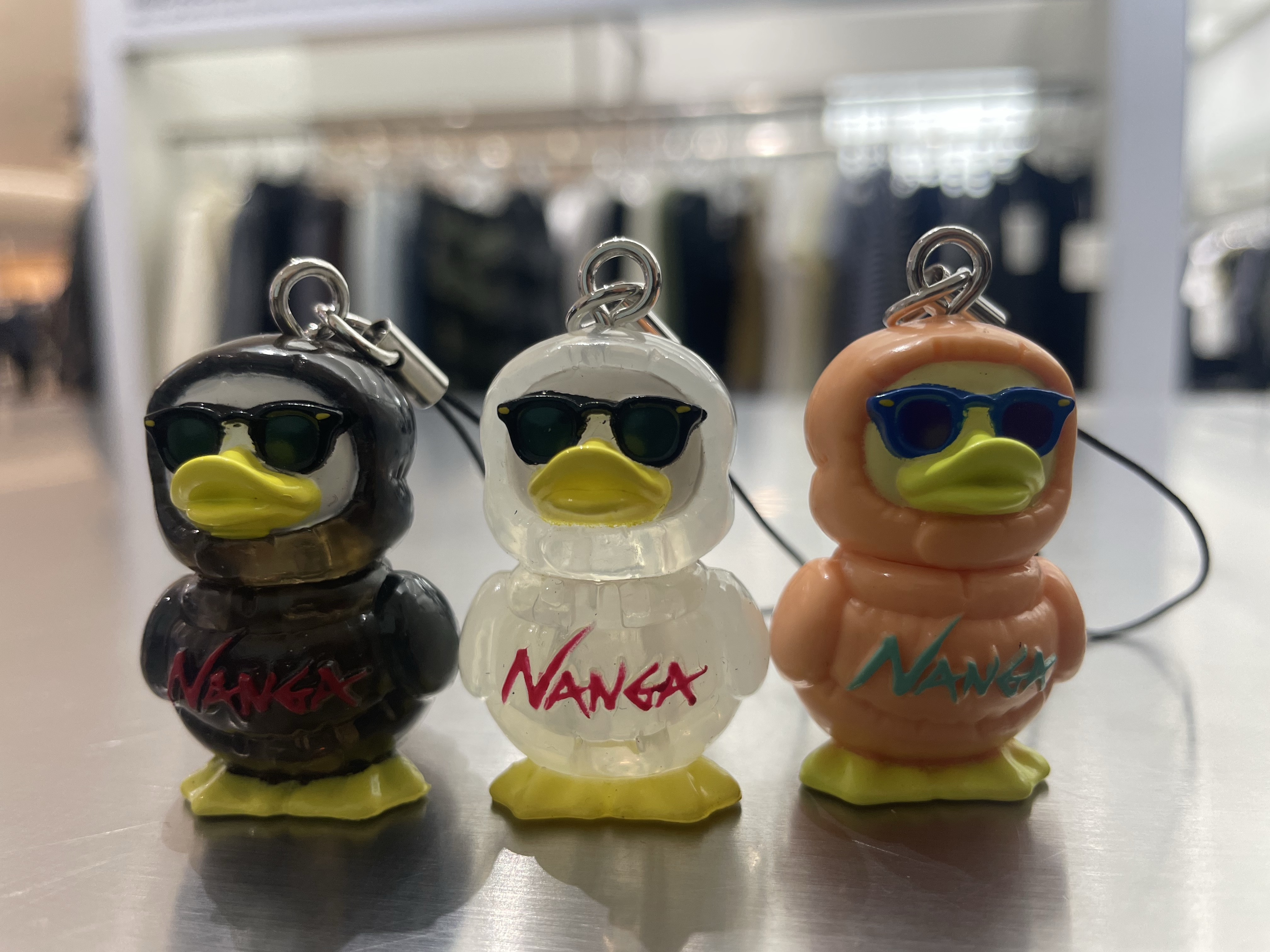 Nanga Gaaacy Key Holder Black - 25SS, Nanga Gaaacy Key Holder White - 25SS 착용 스타일