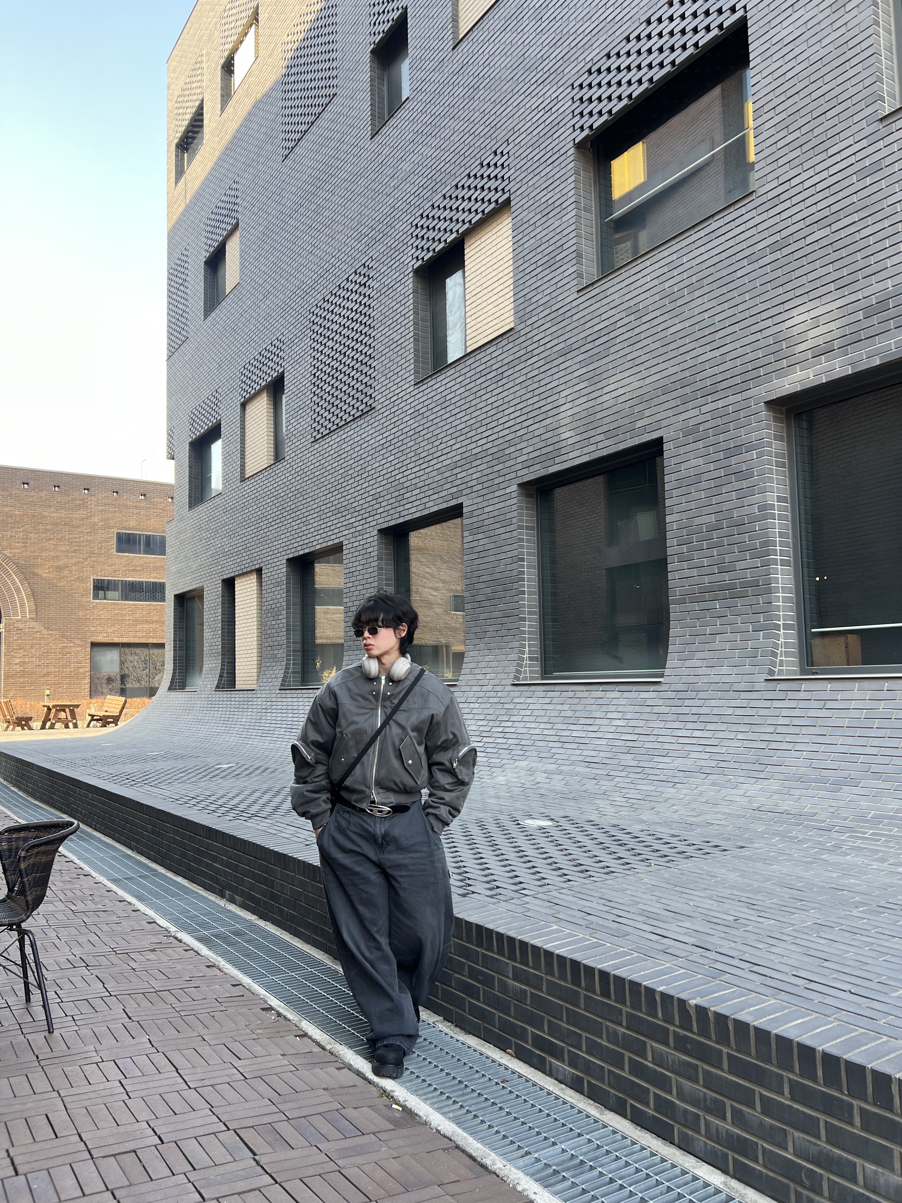 LOSTGARDEN Route Black, Diesel B-1DR Leather Belt with D Buckle Black ์ฐฉ์ฉ ์คํ์ผ - 4