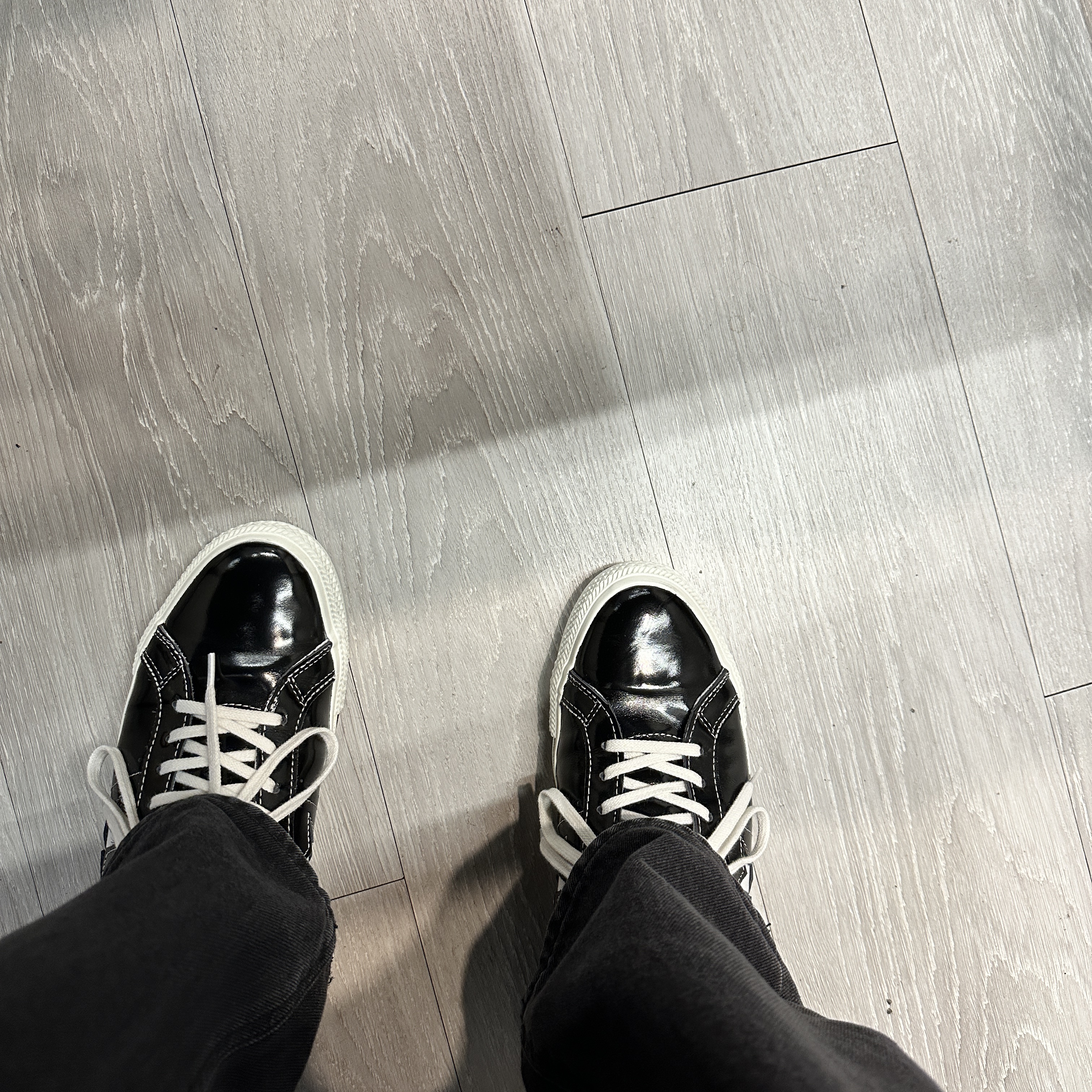 Converse One Star Ox Black 착용 스타일