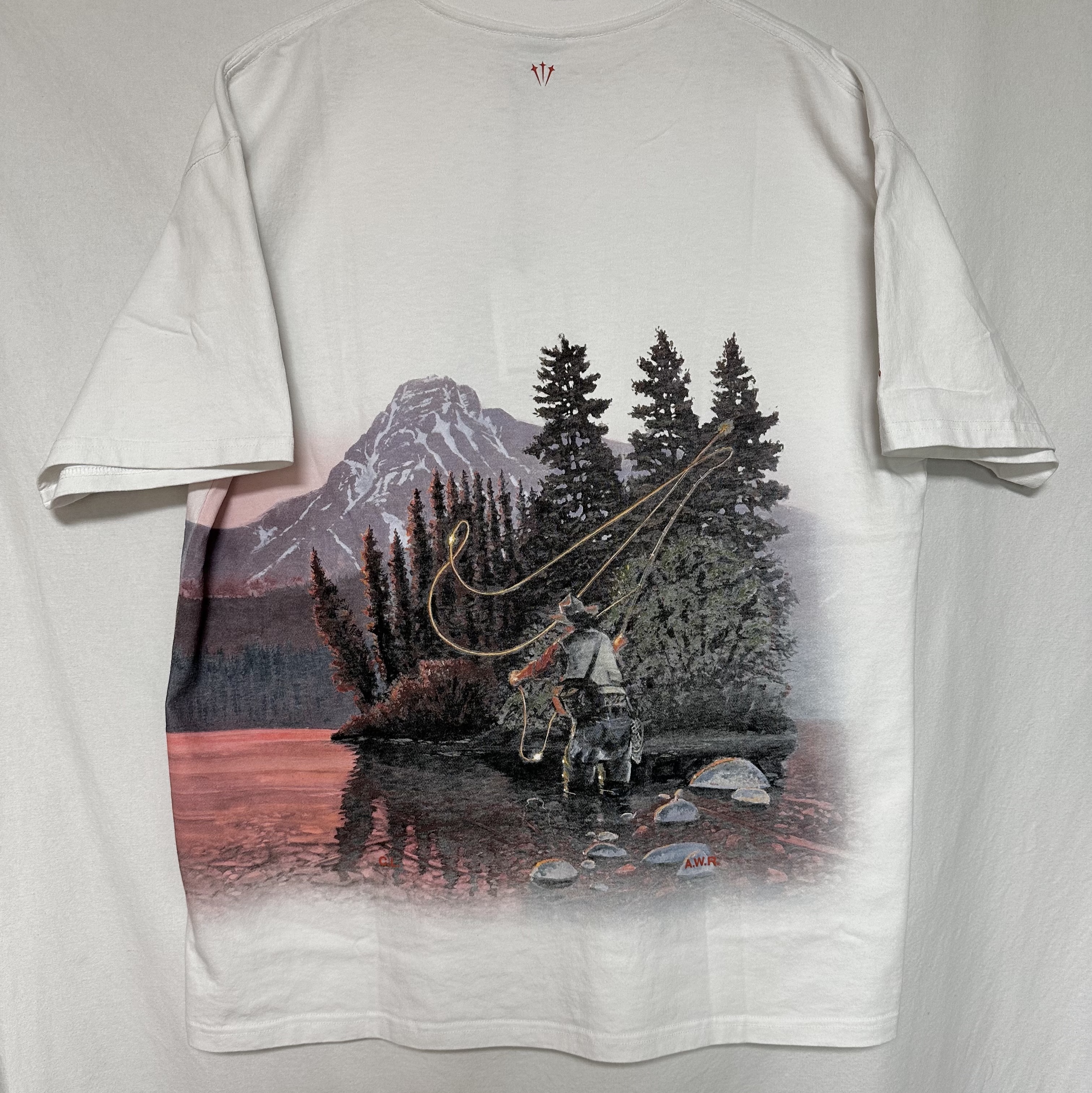 Nike x Drake Nocta Opal Reels Tee White (FV7865-100) 착용 스타일 - 2