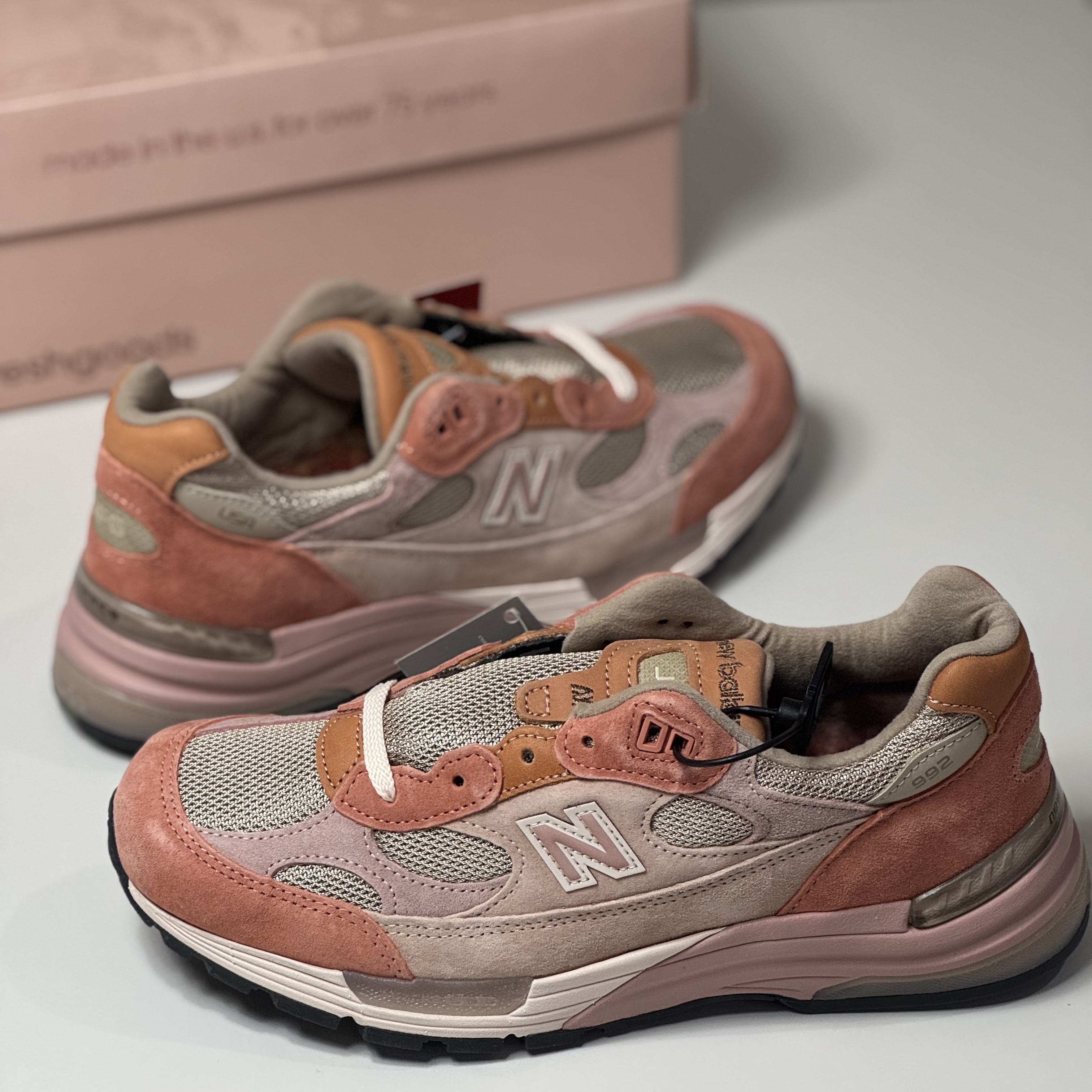 New Balance x Joe Freshgoods 992 Made in USA Aged Well 착용 스타일