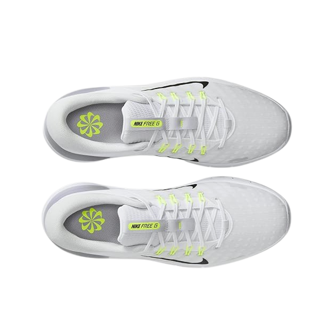 나이키 프리 골프 NN 와이드 화이트 퓨어 플래티넘(Nike Free Golf NN Wide White Pure Platinum) - 2