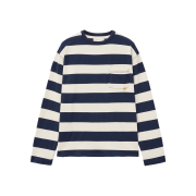 noun Stripe Long Sleeves Navy