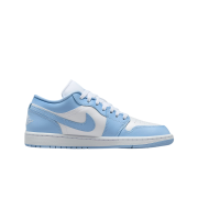 (W) Jordan 1 Low White Aluminum