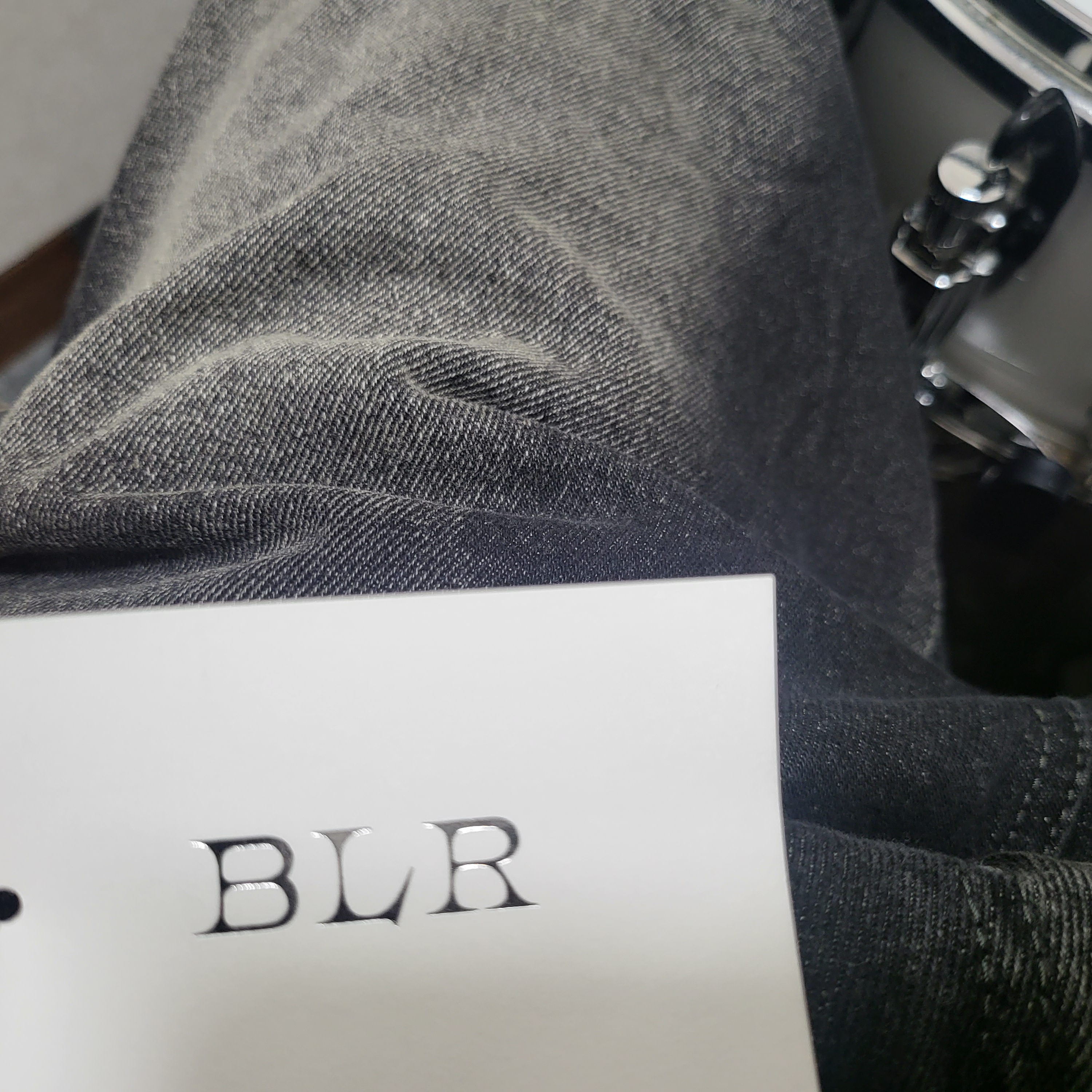 [KREAM 단독] BLR Double Trident Washing Wide Denim Pants Black 착용 스타일