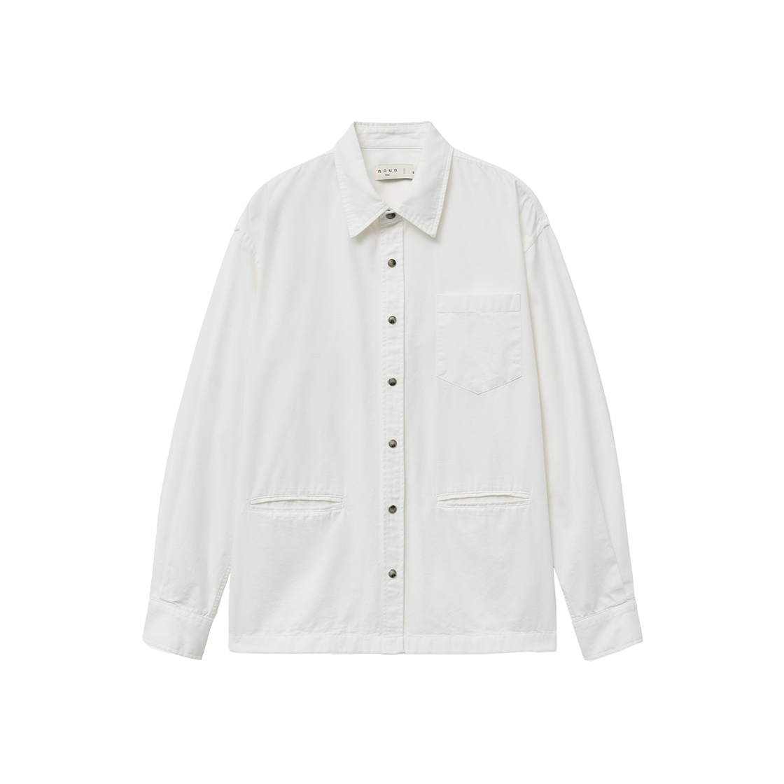 노운 쿡 셔츠 화이트