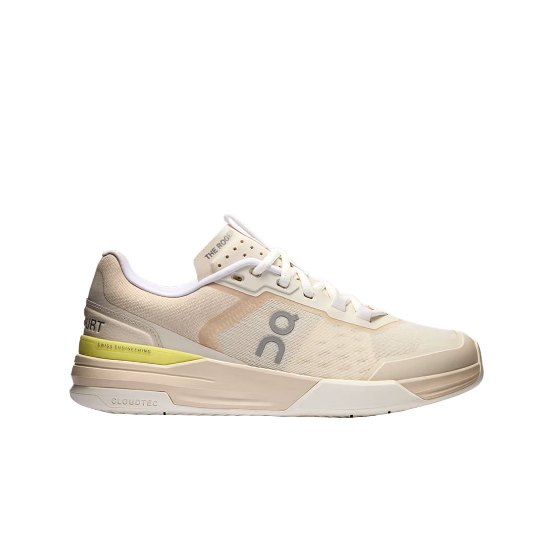 (W) 온 러닝 더 로저 어드밴티지 프로 크림 라임라이트((W) On Running The Roger Advantage Pro Cream Limelight) - 1