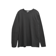 Riomeu Unbalance Incision Long Sleeve Charcoal